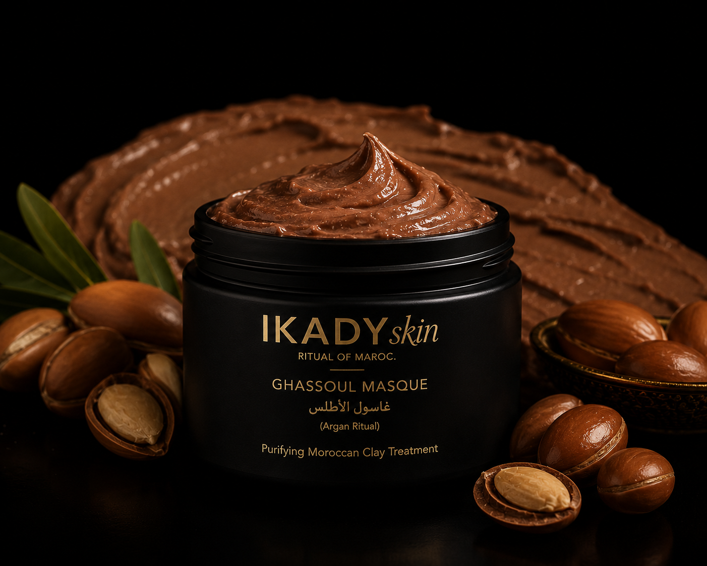 ARGAN & ALMOND Ghassoul MASQUE