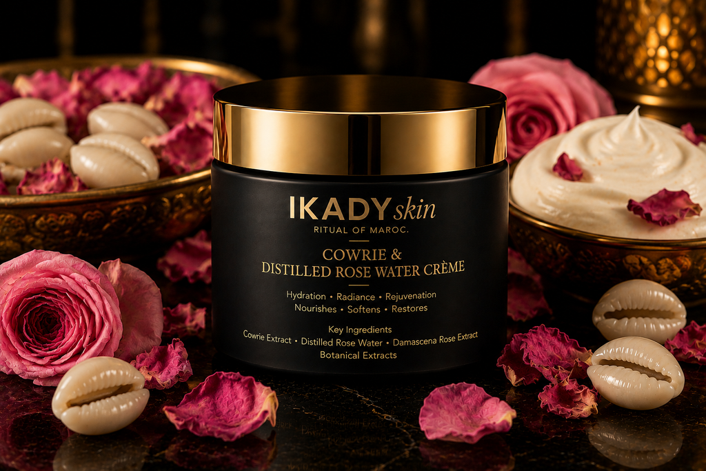 COWRIE & DISTILLED ROSE WATER  CRÈME