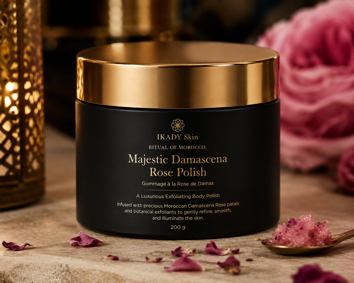 ROSE EXFOLIATING POLISH