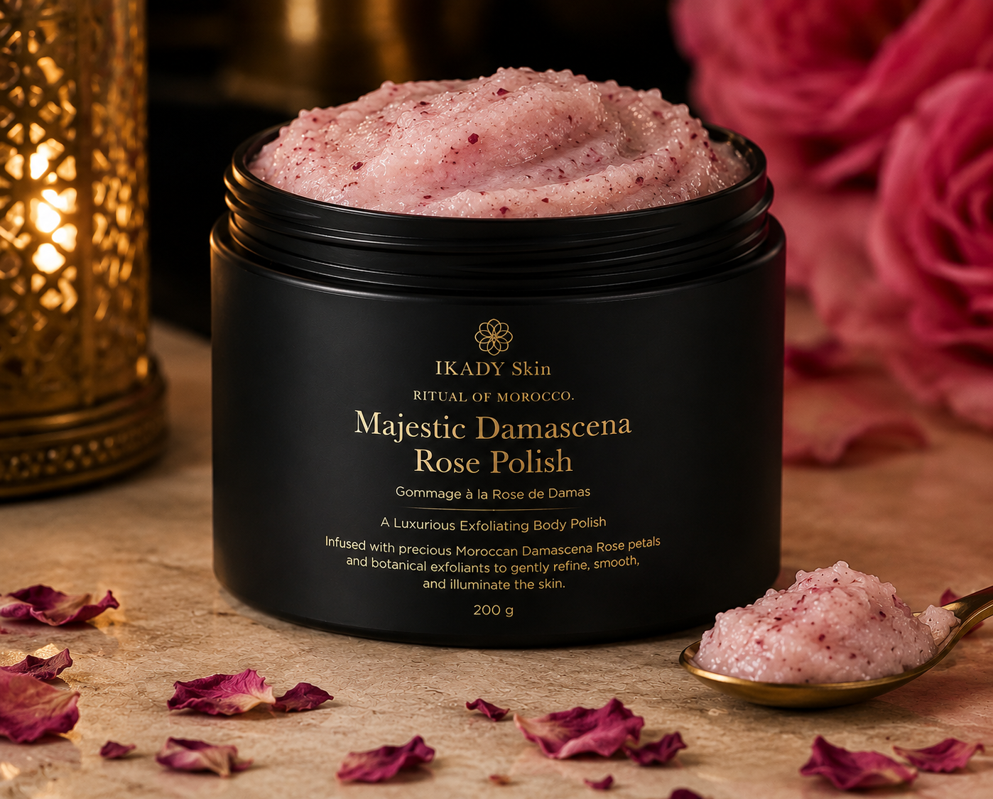 ROSE EXFOLIATING POLISH