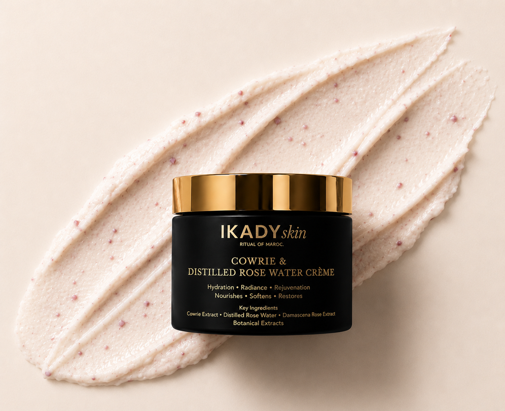 COWRIE & DISTILLED ROSE WATER  CRÈME