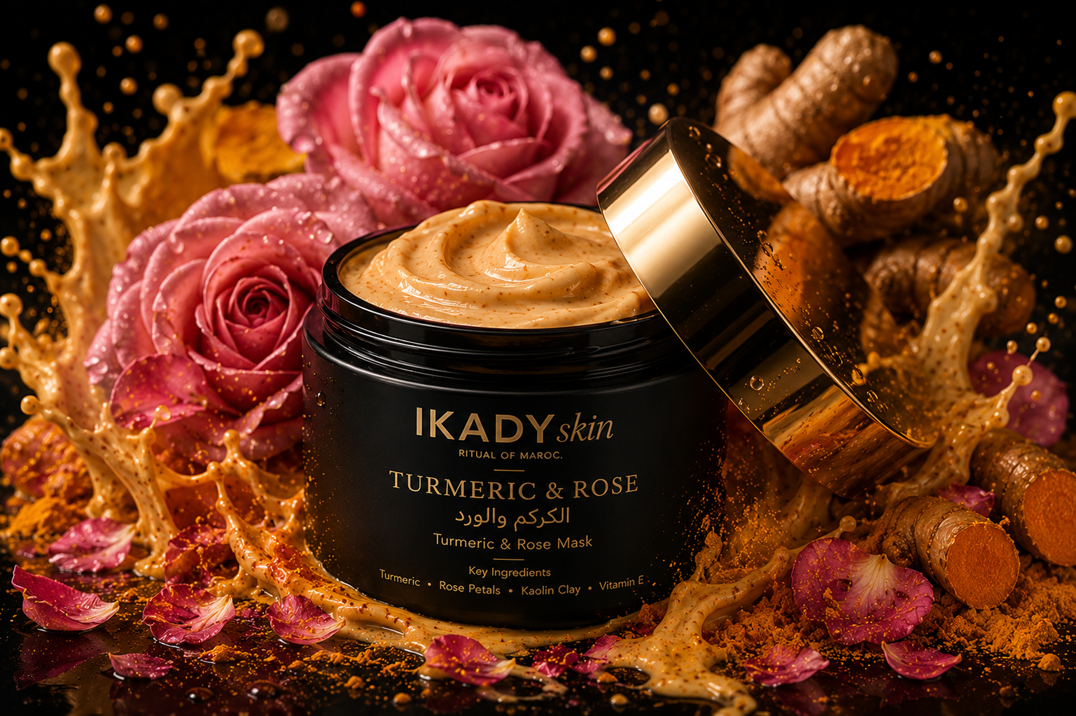 Turmeric & Rose Mask The Golden Ritual